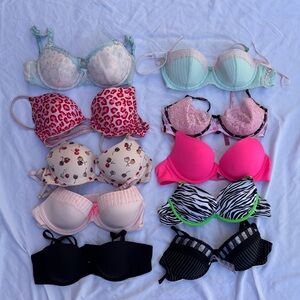 Assorted Women's Bra Set - Various Colors